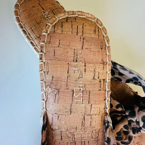NINE‎ WEST Bellah Leopard Print Espadrilles - Picture 2 of 4